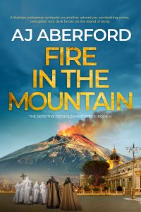Book Cover for Fire in the Mountain by A J Aberford