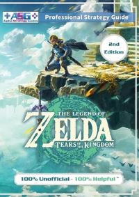 Book Cover for The Legend of Zelda Tears of the Kingdom Strategy Guide Book (2Nd Edition - Black & White) by Alpha Strategy Guides