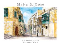 Book Cover for Malta, Gozo & Comino, an Artist's View by Richard Cole