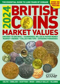 Book Cover for 2024 British Coins Market Values by Mark Rasmussen