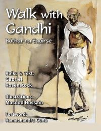 Book Cover for Walk With Gandhi by Gabriel Rosenstock
