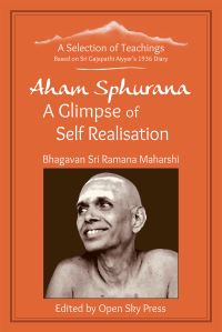 Book Cover for Aham Sphurana, a Glimpse of Self Realisation by Ramana