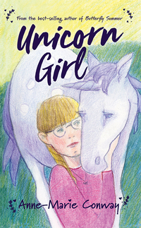 Book Cover for Unicorn Girl by AnneMarie Conway