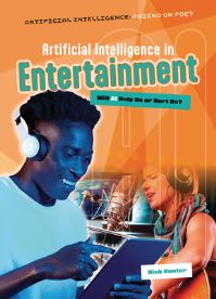 Book Cover for Artificial Intelligence in Entertainment by Nick Hunter