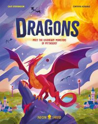 Book Cover for Dragons by Dr Cait Stevenson, Neon Squid