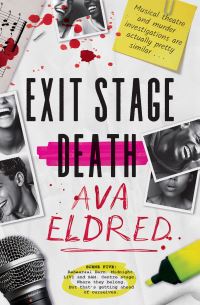 Book Cover for Exit Stage Death by Ava Eldred
