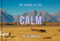 Book Cover for Calm in 40 Images by School of Life Business enterprise