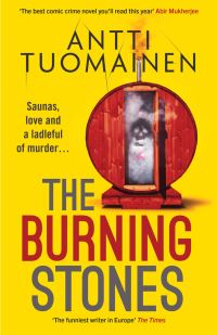 Book Cover for The Burning Stones by Antti Tuomainen