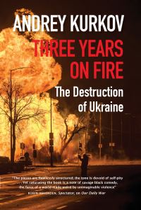 Book Cover for Three Years on Fire by Andrei Kurkov