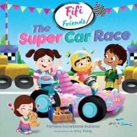 Book Cover for The Super Car Race by Tamara Ecclestone Rutland