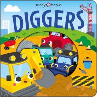 Book Cover for Diggers (Take a Peek!) by Priddy Books