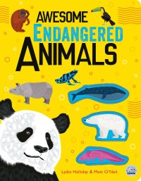 Book Cover for Awesome Endangered Animals by Lydia Halliday