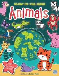 Book Cover for Glow-in-the-Dark Animals Sticker Activity by Lisa Regan