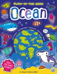 Book Cover for Glow-in-the-Dark Ocean Sticker Activity by Lisa Regan