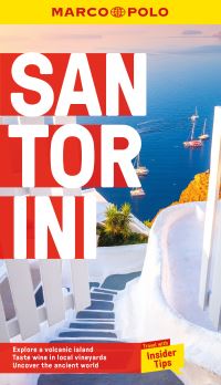 Book Cover for Santorini Marco Polo Pocket Travel Guide - With Pull Out Map by Marco Polo