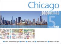Book Cover for Chicago PopOut Map by PopOut Maps