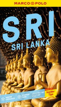 Book Cover for Marco Polo Sri Lanka Pocket Guide With Fold-Out Map | Includes Colombo, Kandy & Galle by Marco Polo