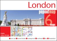 Book Cover for London PopOut Map - 3 Pop Up Maps in 1 Pocket Size Format by PopOut Maps