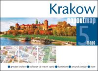 Book Cover for PopOut Map Krakow - Pocket-Sized Pop-Up Street Map of Old Town | Kazimierz | Krakow Tram Map | Compact Travel Map by PopOut Maps
