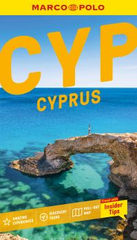 Book Cover for Marco Polo Cyprus Pocket Guide With Fold-Out Map | Includes Paphos & Ayia Napa by Marco Polo