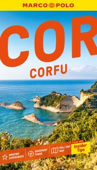 Book Cover for Marco Polo Corfu Pocket Guide With Fold-Out Map | Includes Kassiopi & Sidari by Marco Polo