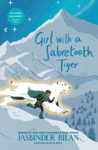 Book Cover for Girl With a Sabretooth Tiger by Jasbinder Bilan