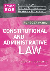 Book Cover for Constitutional and Administrative Law by Richard Clements