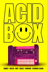 Book Cover for Acid Box by Sara Kenney