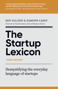 Book Cover for The Startup Lexicon by Ken Valledy, Eamonn Carey