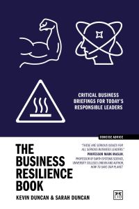 Book Cover for The Business Resilience Book by Kevin Duncan, Sarah Duncan
