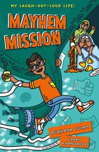 Book Cover for Mayhem Mission by Burhana Islam
