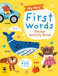 Book Cover for My Very First Words Sticker Activity Book by Vicky Barker