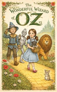 Book Cover for The Wonderful Wizard of Oz by L Frank Baum