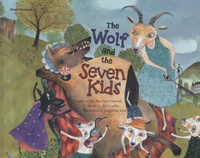 Book Cover for The Wolf and the Seven Kids by Joy Cowley, Jacob Grimm
