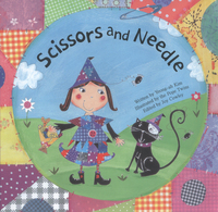 Book Cover for Scissors and Needle by Joy Cowley, Yeongah Kim
