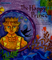 Book Cover for The Happy Prince by Joy Cowley, Sangwu Shim, Oscar Wilde