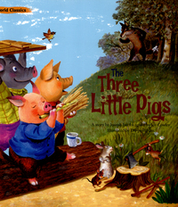 Book Cover for The Three Little Pigs by Joy Cowley, Joseph Jacobs, Kigyeong Lee