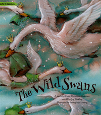 Book Cover for The Wild Swans by Joy Cowley, Misook Baek, H C Andersen