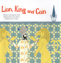 Book Cover for Lion, King and Coin by Joy Cowley, Jeonghee Nam