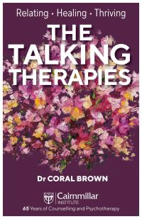 Book Cover for The Talking Therapies by Dr Coral Brown