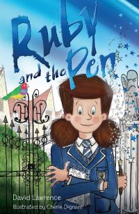 Book Cover for Ruby and the Pen by David Lawrence