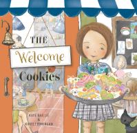 Book Cover for The Welcome Cookies by Kaye Baillie