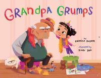 Book Cover for Grandpa Grumps by Xindi Yan