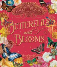 Book Cover for The Sticker Treasury of Blooms and Butterflies by Smith Street Books
