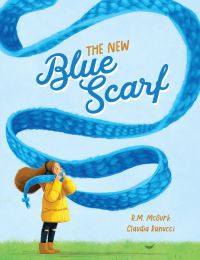 Book Cover for The New Blue Scarf by Ruth McGurk
