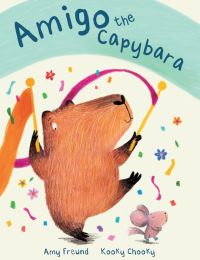 Book Cover for Amigo the Capybara by Amy Freund