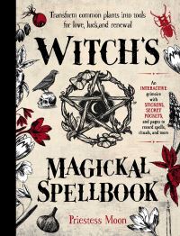 Book Cover for Witch's Magickal Spellbook by Priestess Moon