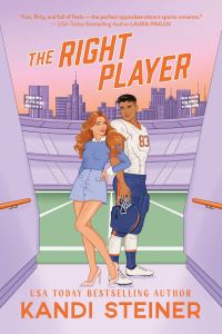 Book Cover for The Right Player by Kandi Steiner