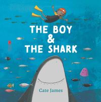 Book Cover for The Boy and the Shark by Cate James