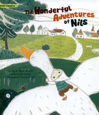 Book Cover for The Wonderful Adventures of Nils by Joy Cowley, Jisook Yang, Selma Lagerlöf